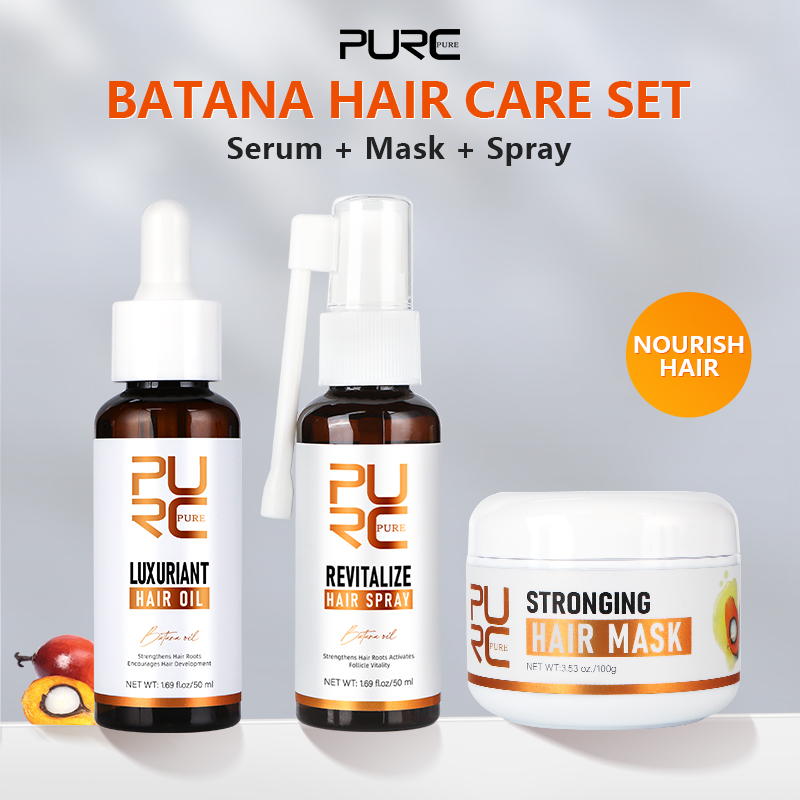 Hair Care Essence Oil Spray - PURC Batana Hair Growth 1-3pcs Set
