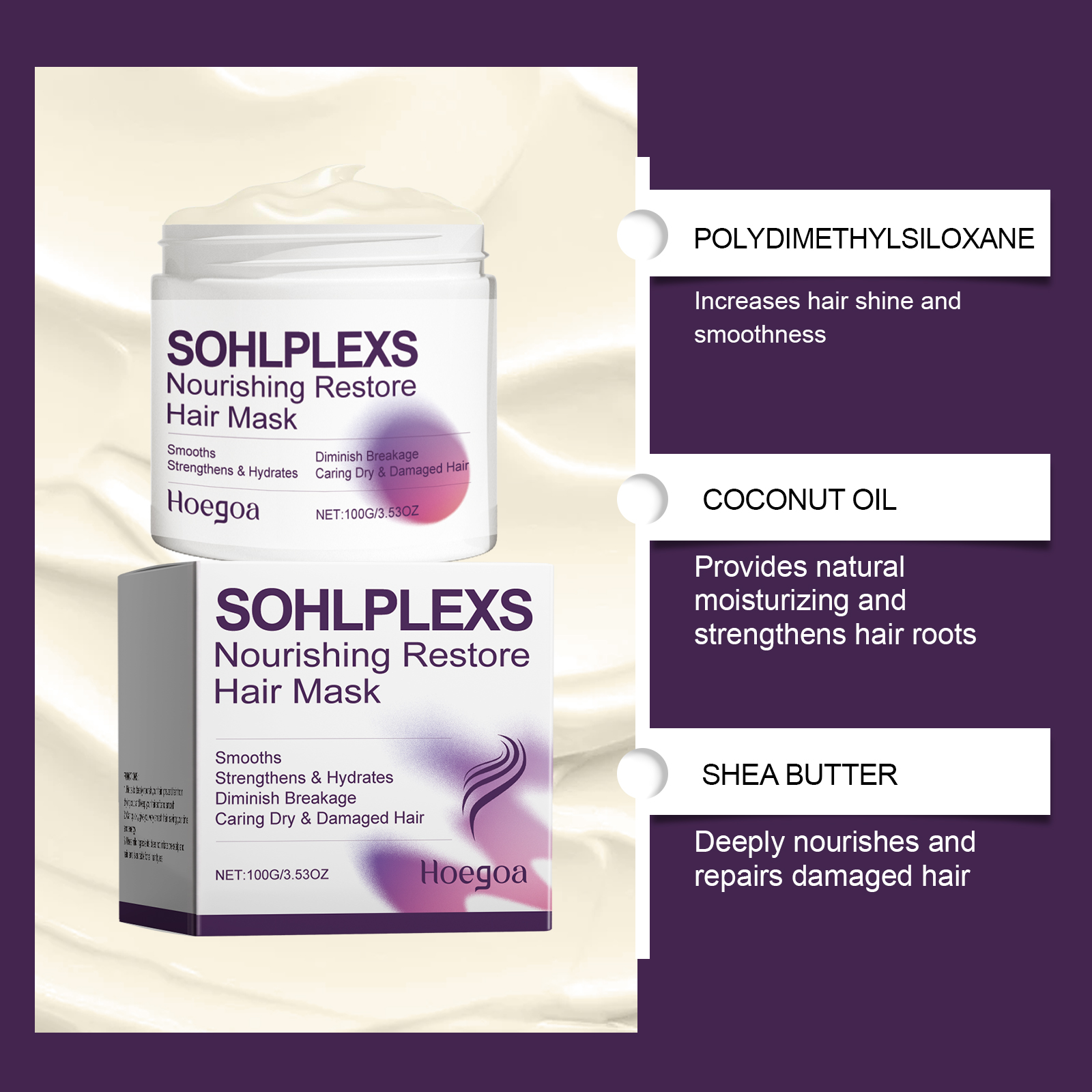 Keratin Hair Mask Repair Damag - Hair Care Normal recension och pris