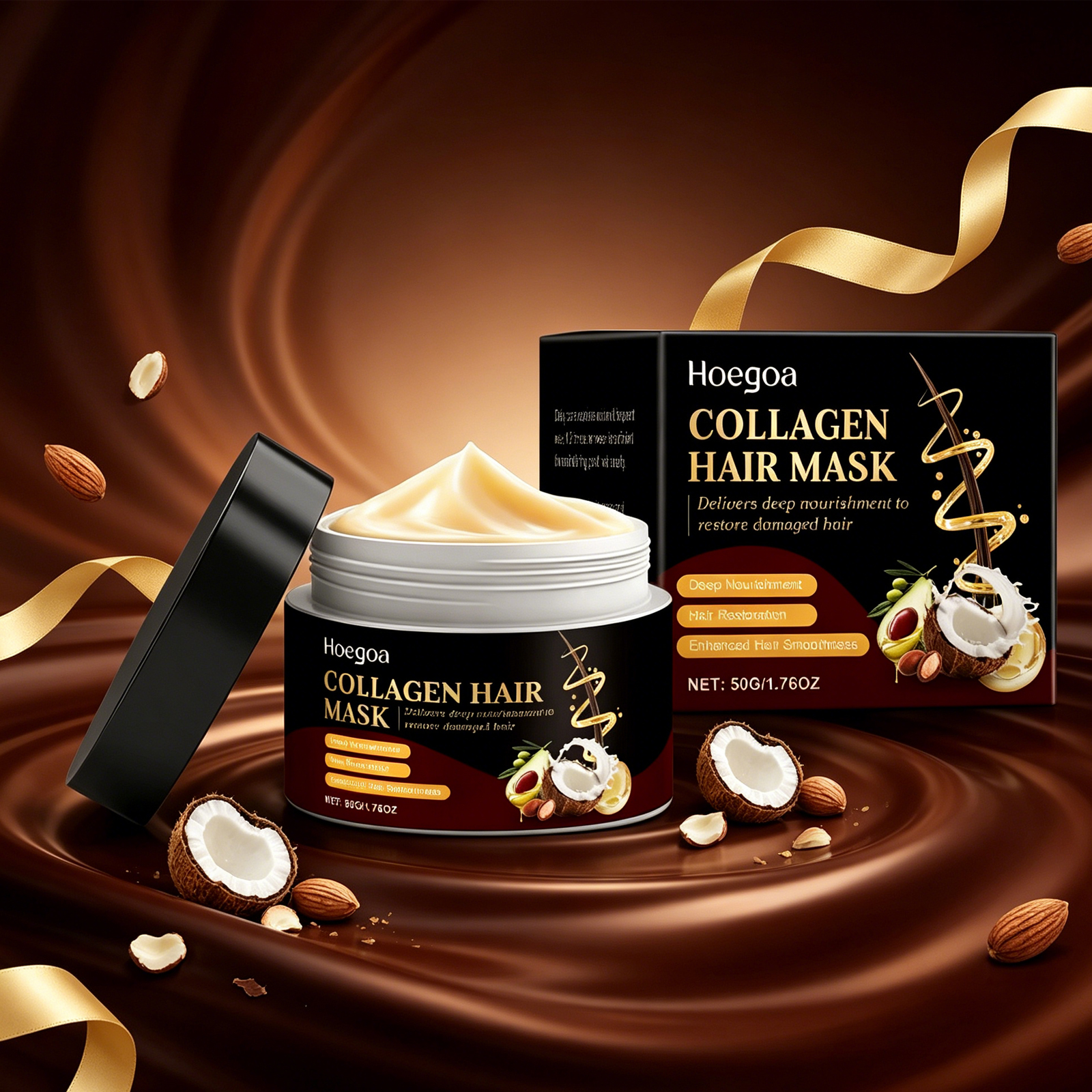 Hoegoa 50g Hair Moisturizing M - Hair Care Normal recension och pris