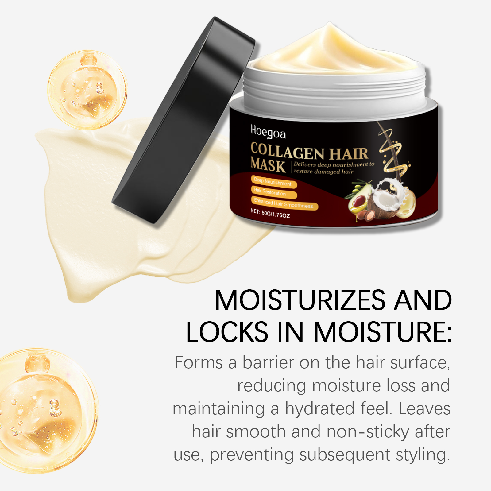 Hoegoa 50g Hair Moisturizing M - Hair Care Normal recension och pris