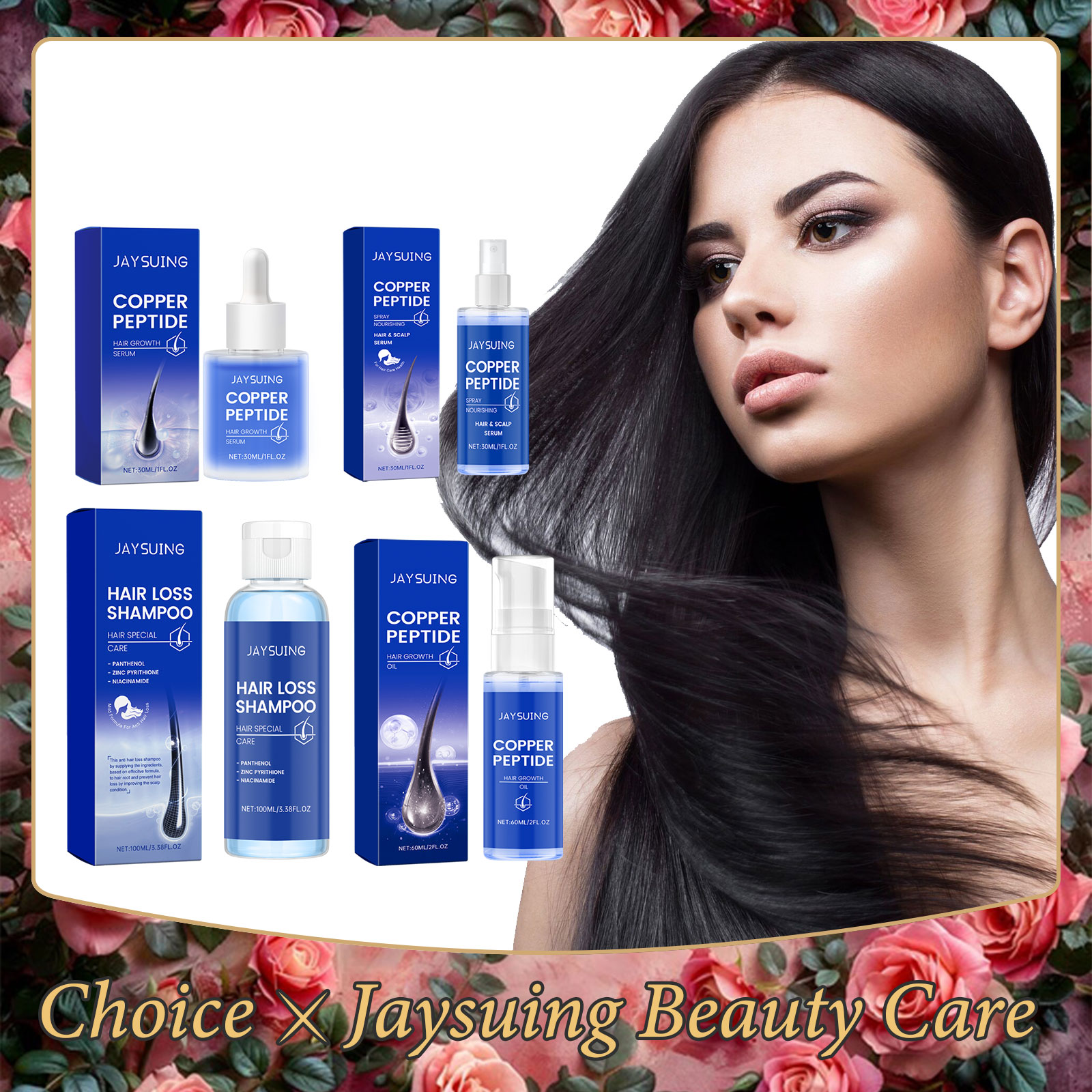 Copper Peptide Shampoo Hair Gr - Hair Growth Serum Oil recension och pris