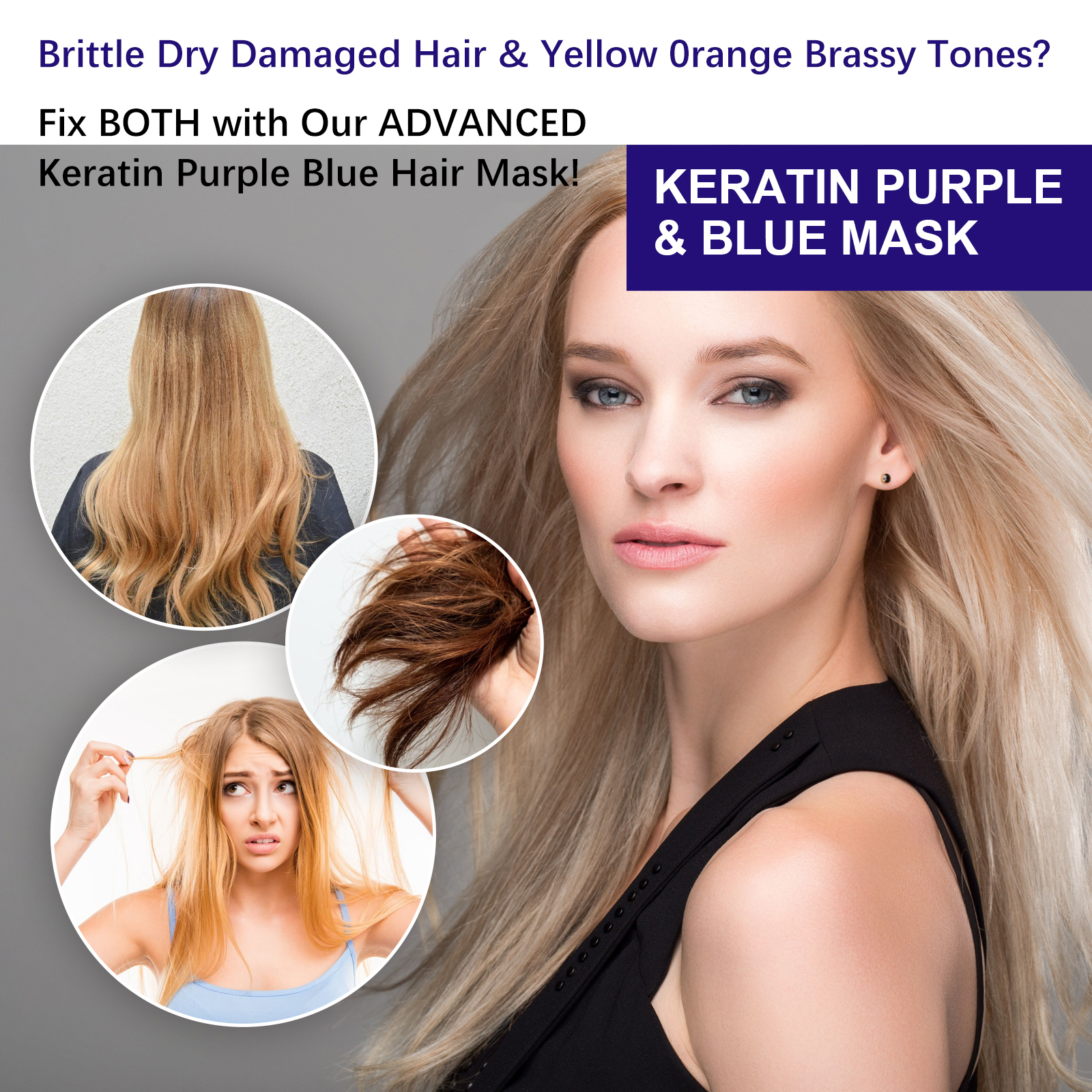 Straightening Hair Mask Kerati - Hair Care Normal recension och pris