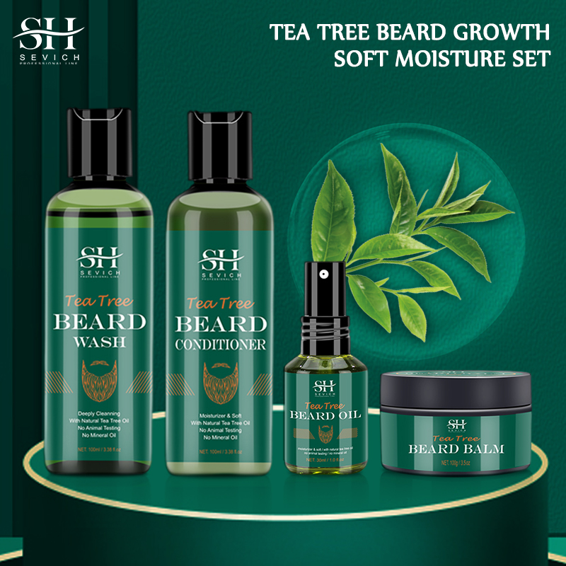 Sevich Tea Tree Beard Care Ser - Hair Care Essence Oil Spray recension och pris