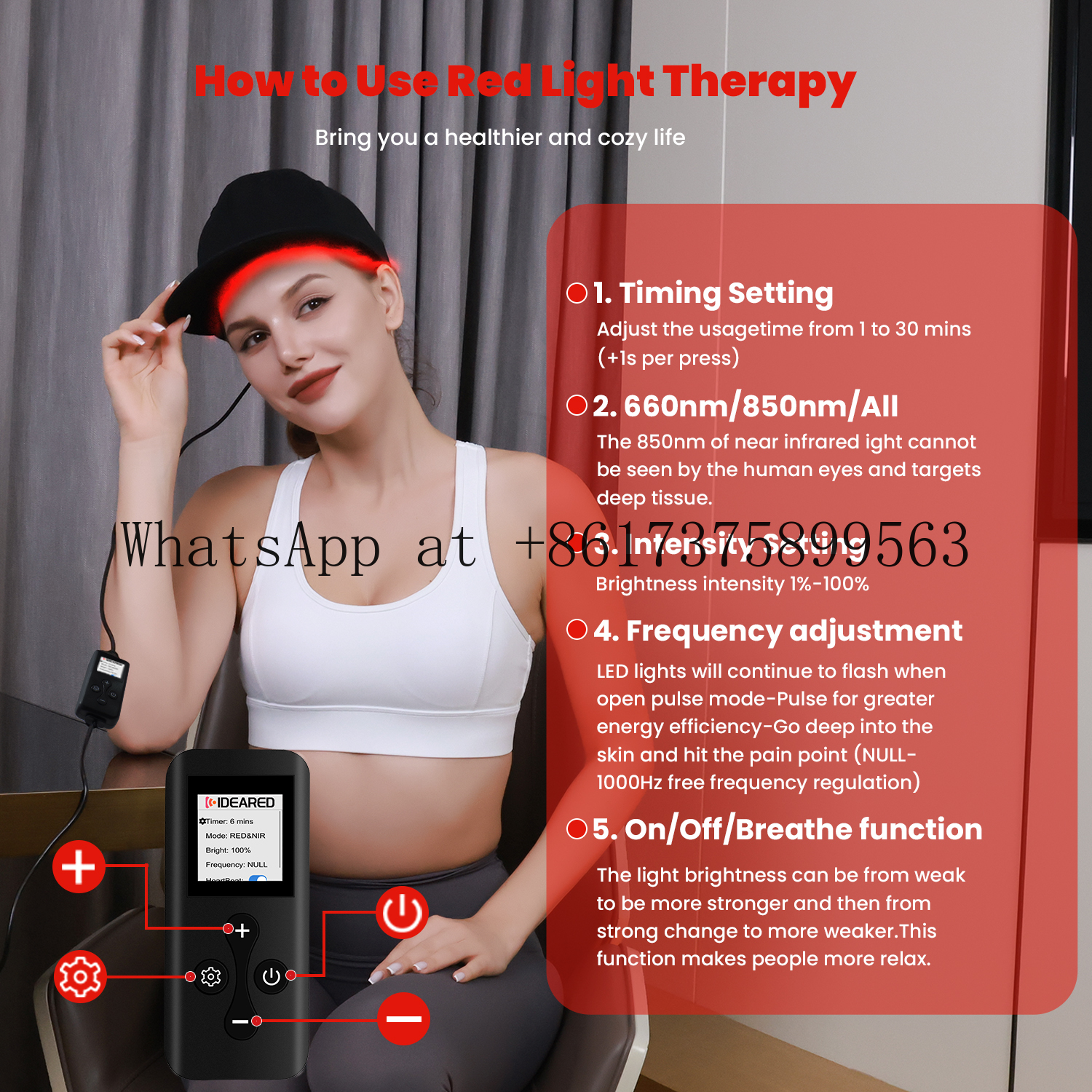 Hair Care Red Light Therapy Ca - Hair Care Normal recension och pris