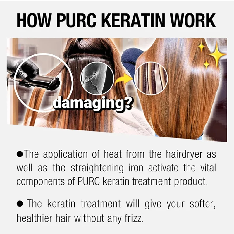 0%/5%/8%/12% Keratin Hair Stra - Hair Care Normal recension och pris