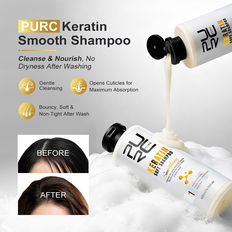 PURC Keratin Treatment Hair Ca - Hair Care Kit recension och pris