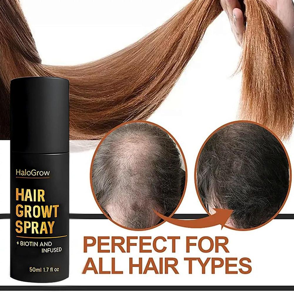 Natural Hair Growth Spray With - Hair Growth Serum Oil recension och pris