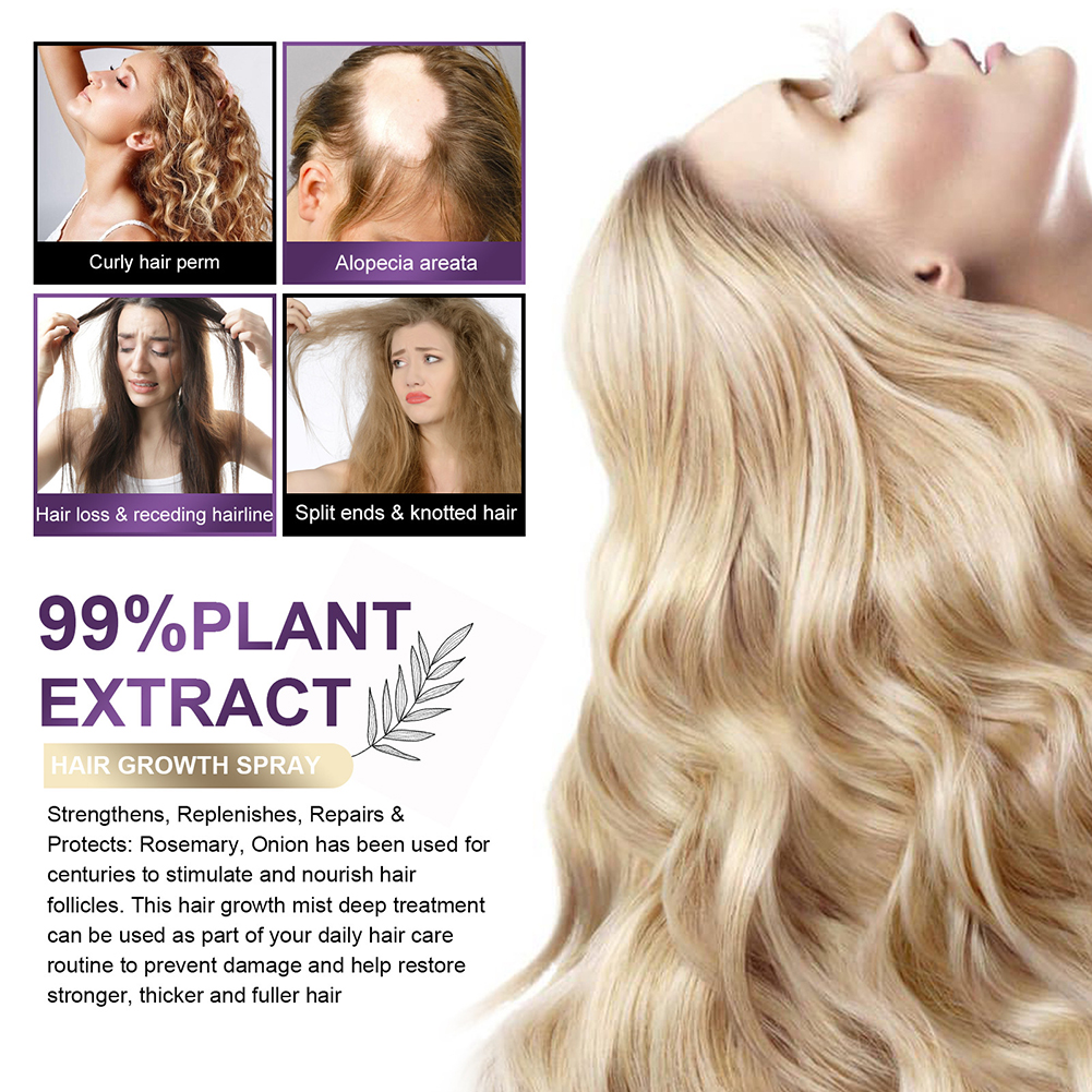 30ml Onion Rosemary Hair Growt - Hair Care Essence Oil Spray recension och pris