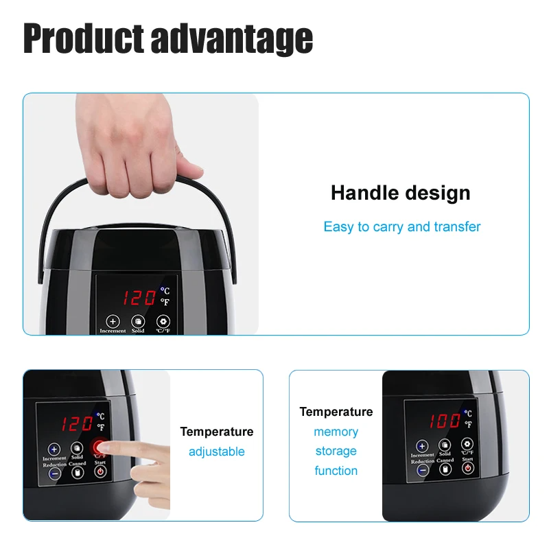 2026 Smart Wax Warmer 200/500m - Hair Care Kit recension och pris