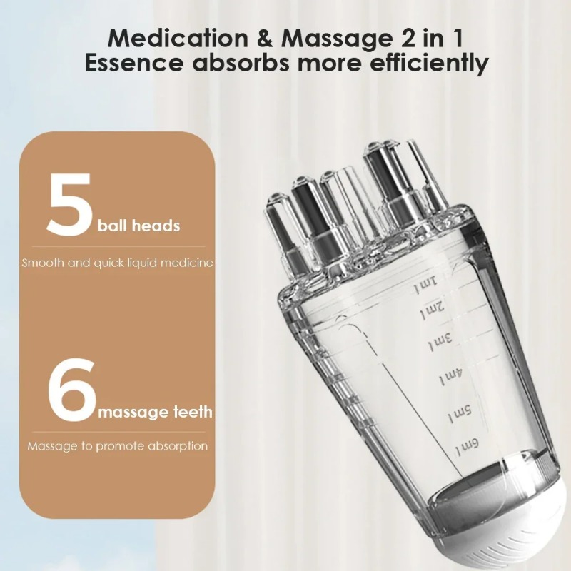 6ml Scalp Applicator Mini Head - Hair Growth Serum Oil recension och pris
