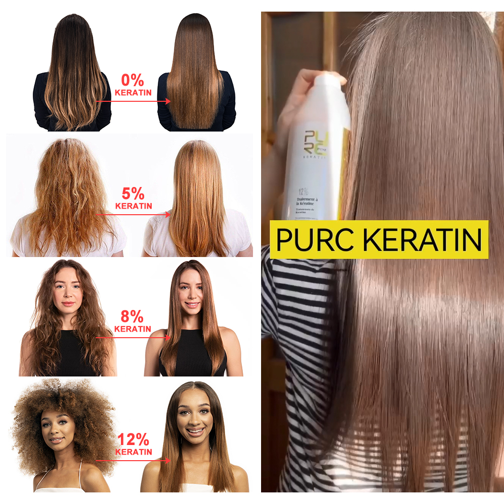 0%/5%/8%/12% Keratin Hair Stra - Hair Care Normal recension och pris