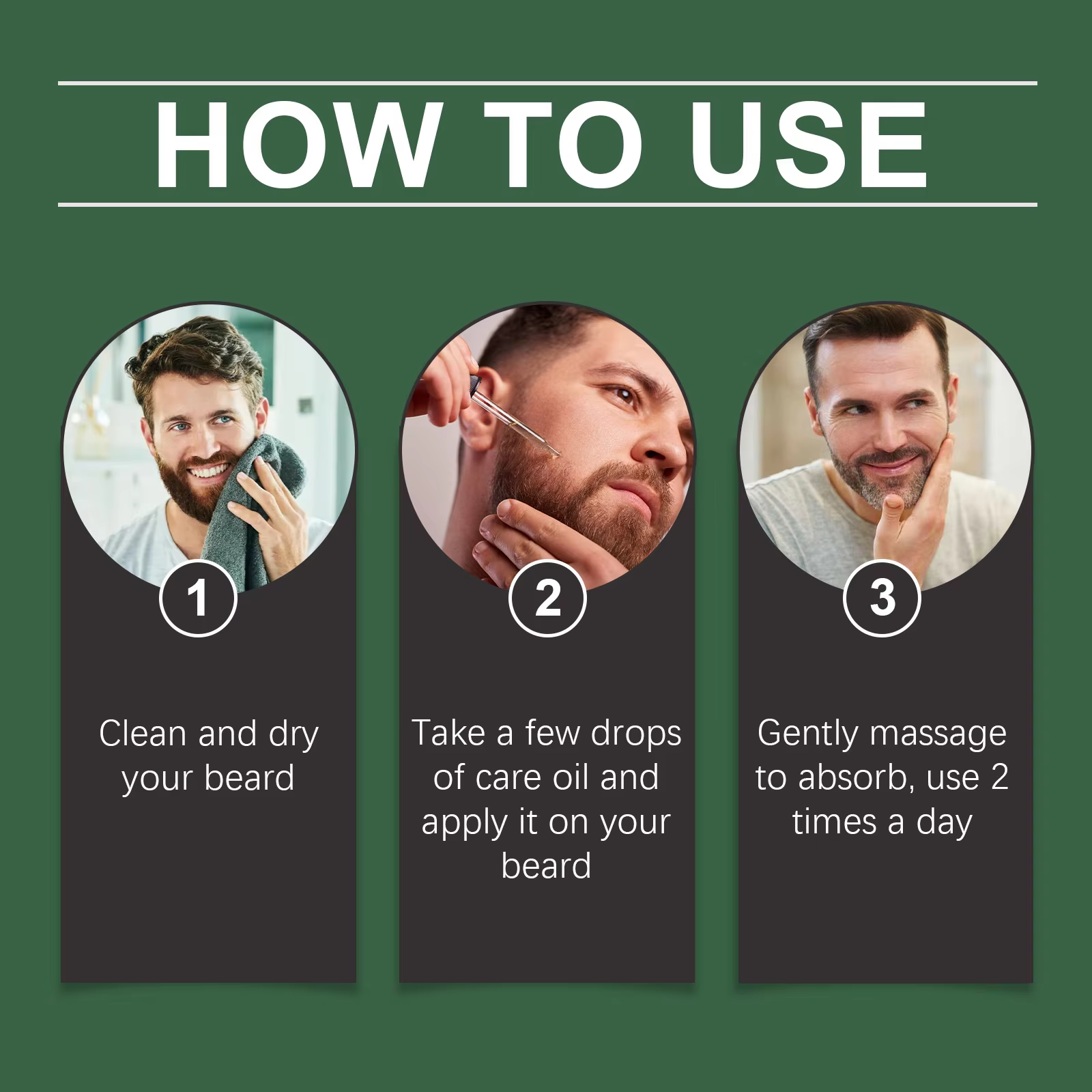 Men Beard Nourishing Oil Trim  - Hair Growth Serum Oil recension och pris