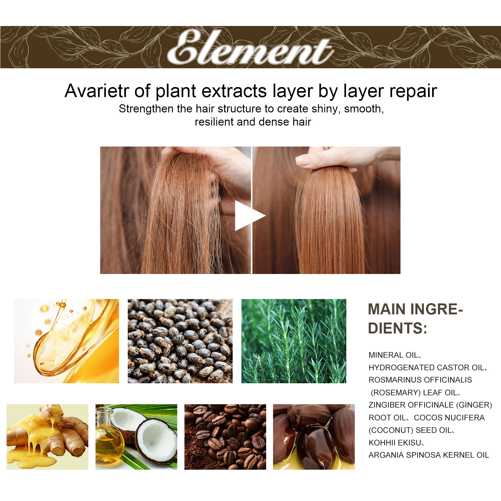 Rosemary Hair Growth Oil 60ml  - Hair Care Growth recension och pris