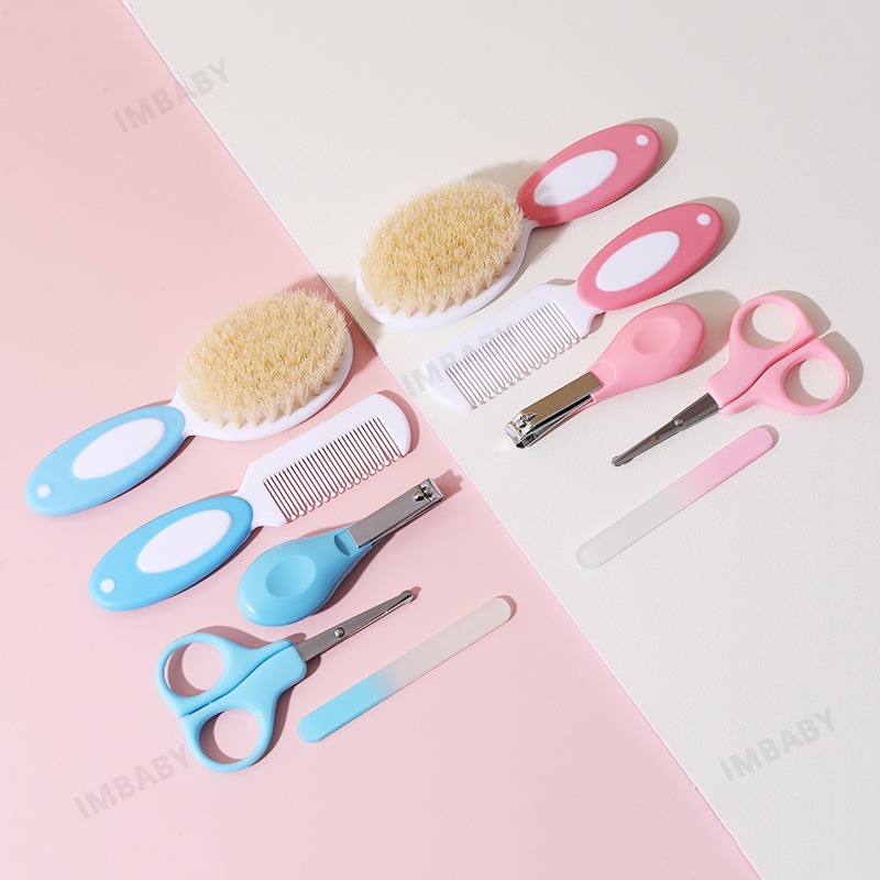 IMBABY 5Pcs Newborn Baby Groom - Hair Care Kit recension och pris