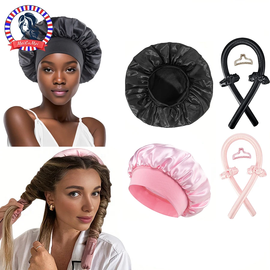 No Heat Hair Curler And Satin  - Hair Care Kit recension och pris