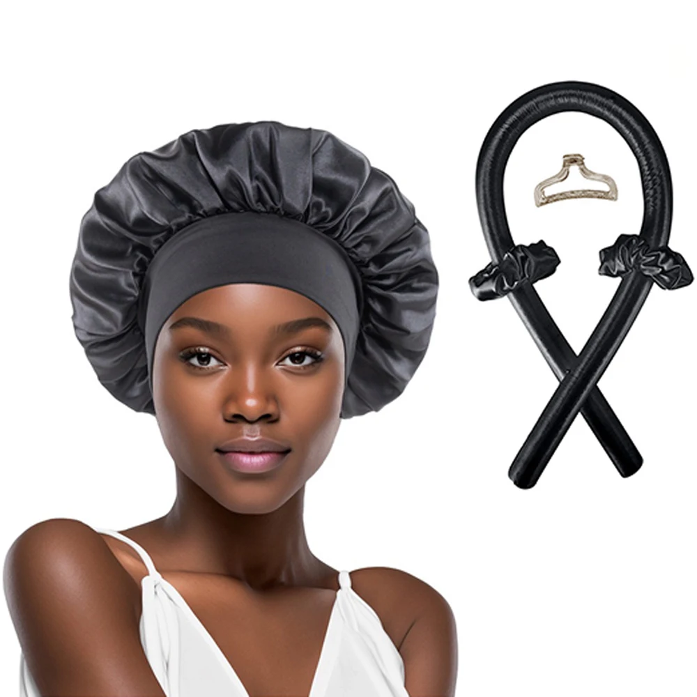 No Heat Hair Curler And Satin  - Hair Care Kit recension och pris