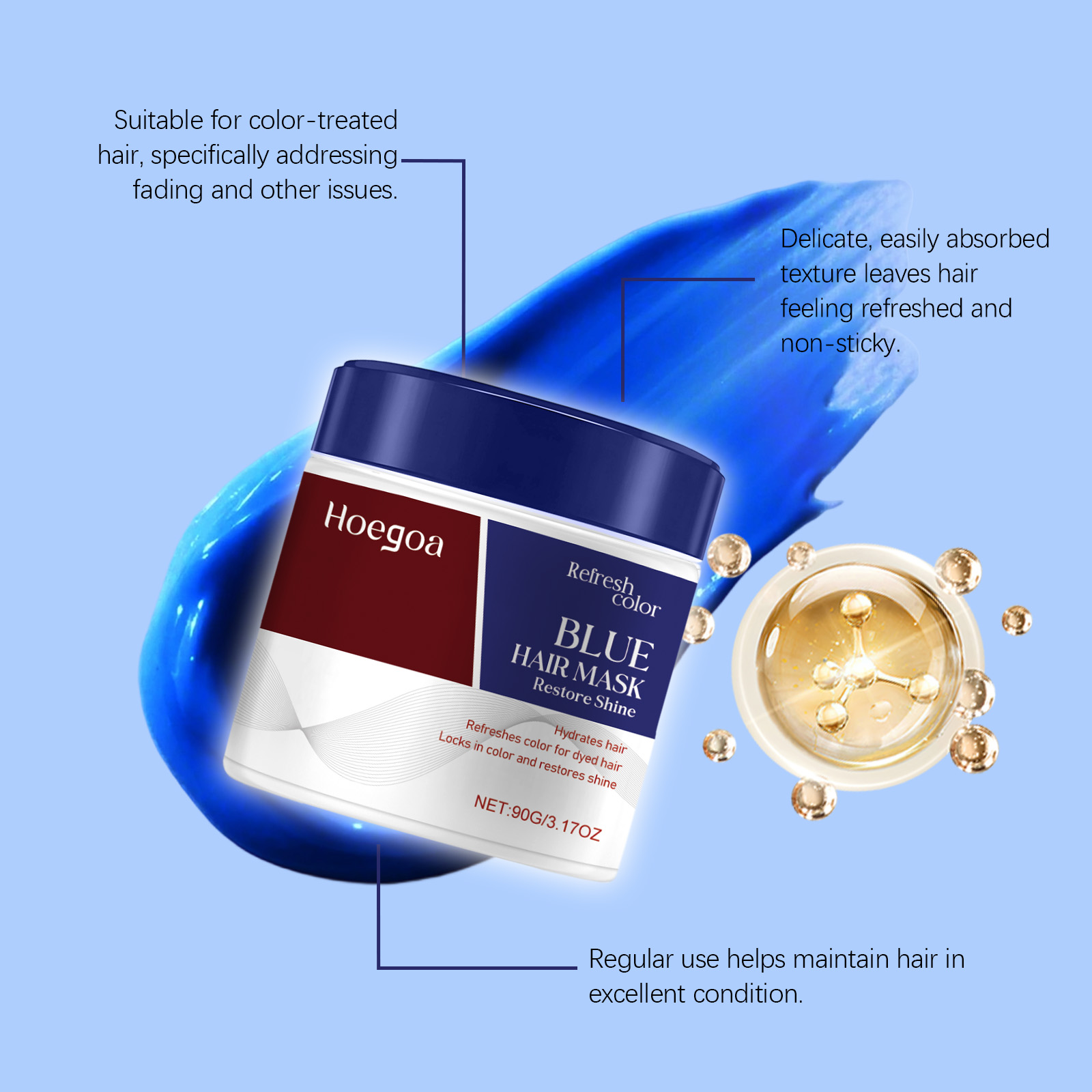 Hoegoa Color Depositing Hair M - Hair Care Normal recension och pris