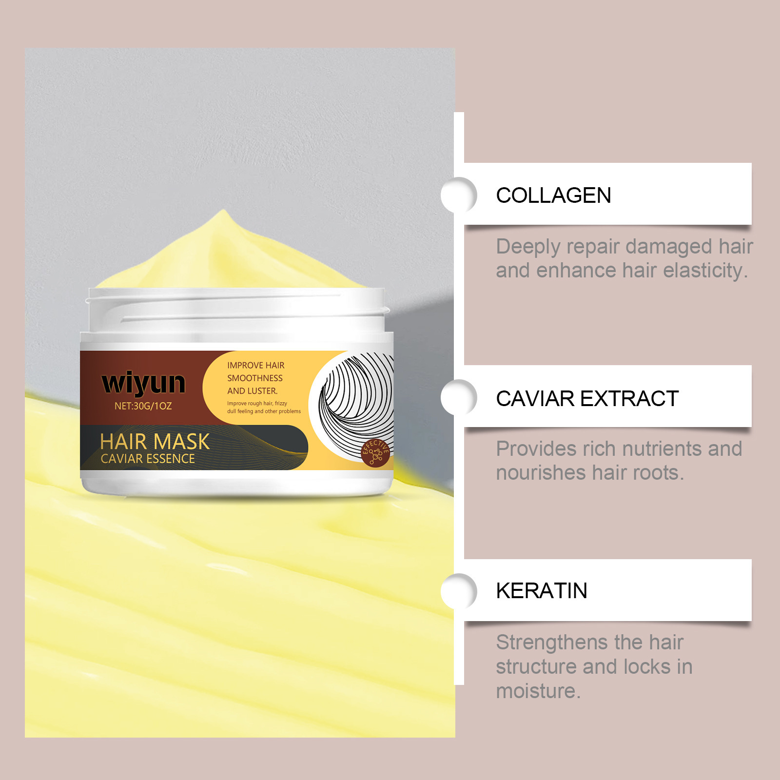 Collagen Hair Treatment Mask D - Hair Care Normal recension och pris
