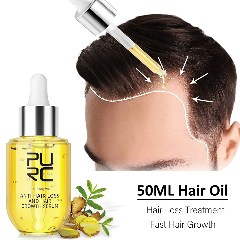 PURC Biotin Ginger Hair Growth - Hair Care Essence Oil Spray recension och pris