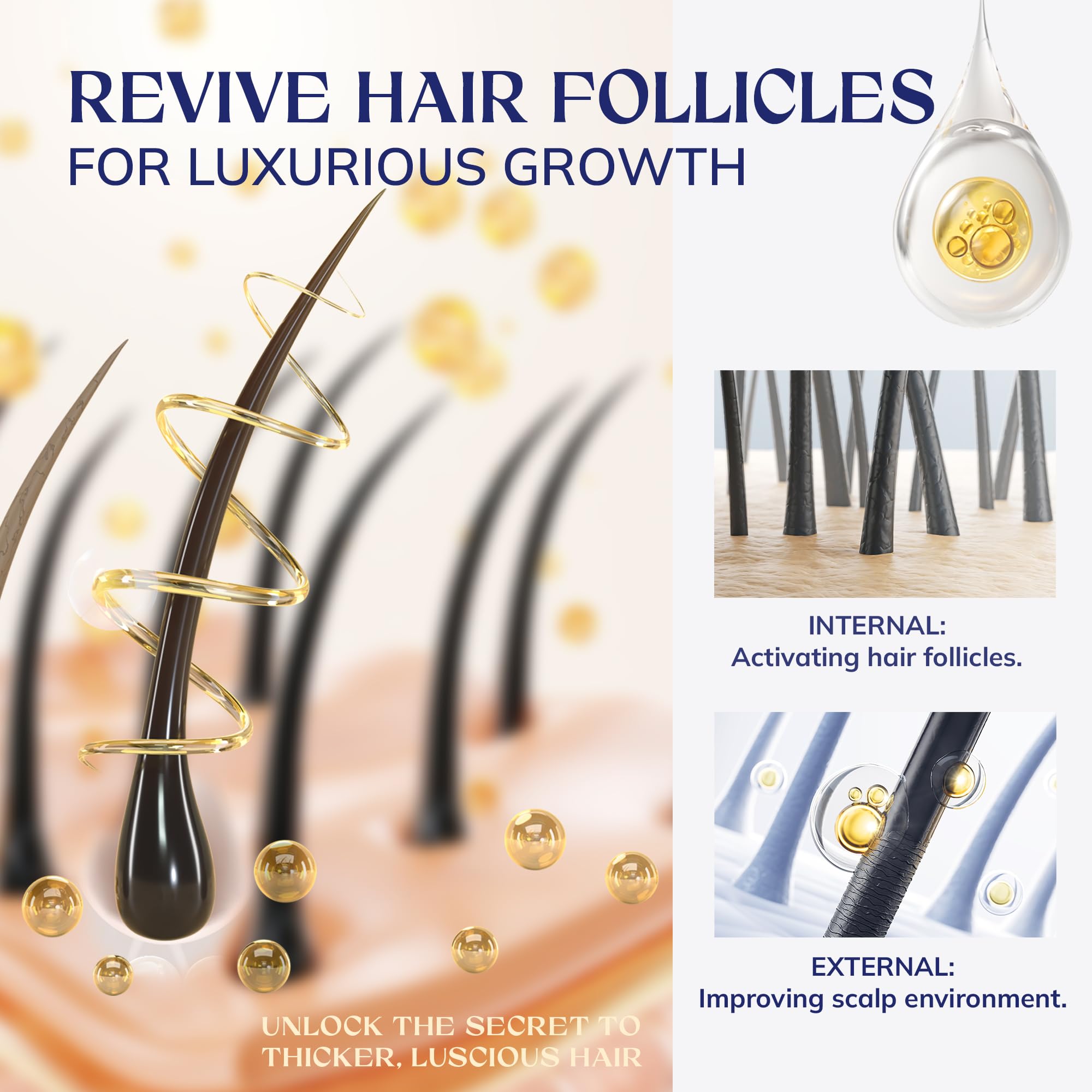 PURC Biotin Ginger Hair Growth - Hair Care Essence Oil Spray recension och pris