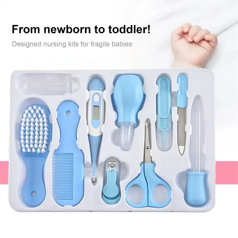 10PCS Baby Nail Trimmer Care S - Hair Care Kit recension och pris
