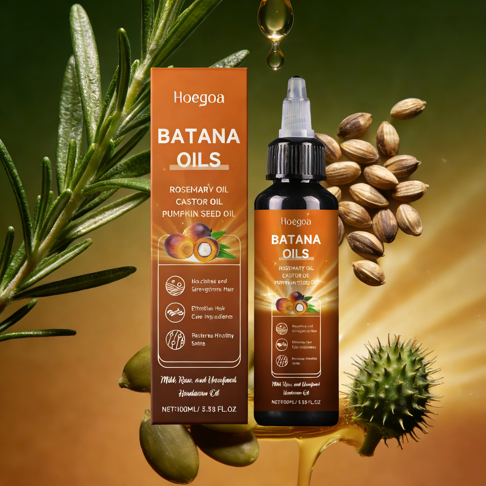 ​Hoegoa Batana Hair Growth Oil - Hair Care Growth recension och pris